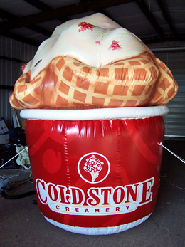 Cold Stone Creamery Parade Balloon