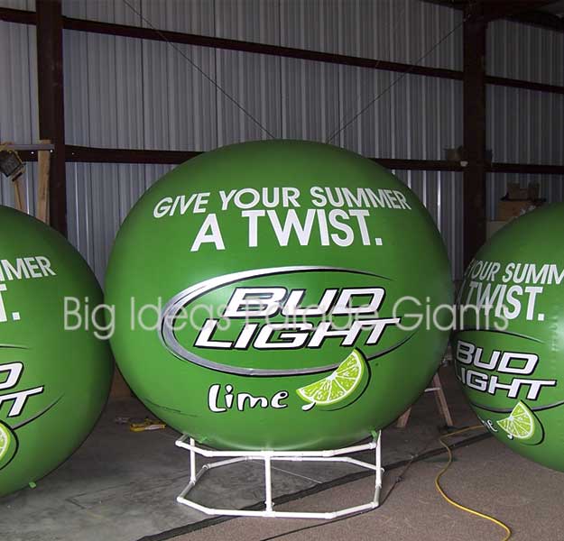 Bud Light Twist - Lime Helium Spheres